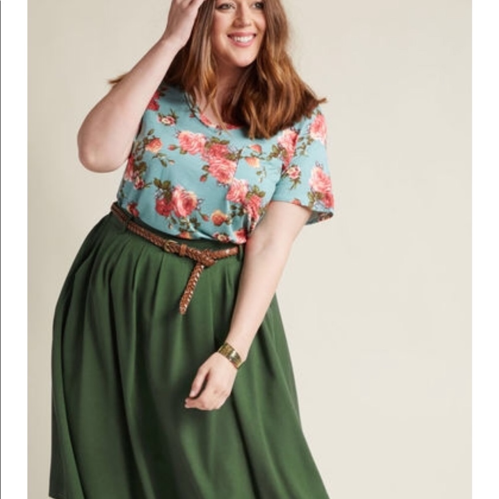 Mod Cloth High-Low Floral T-shirt!